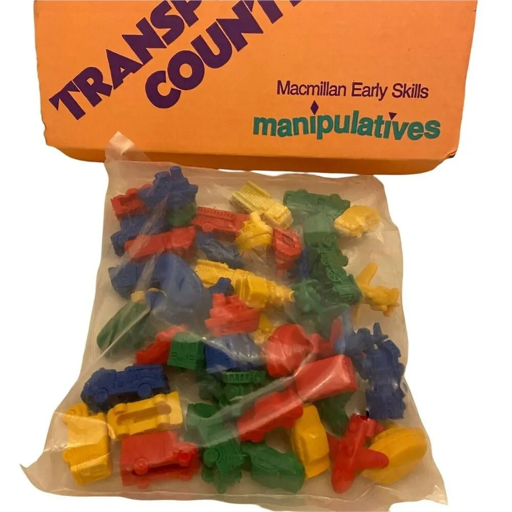 #4113 Vintage Transportation counter manipulatives